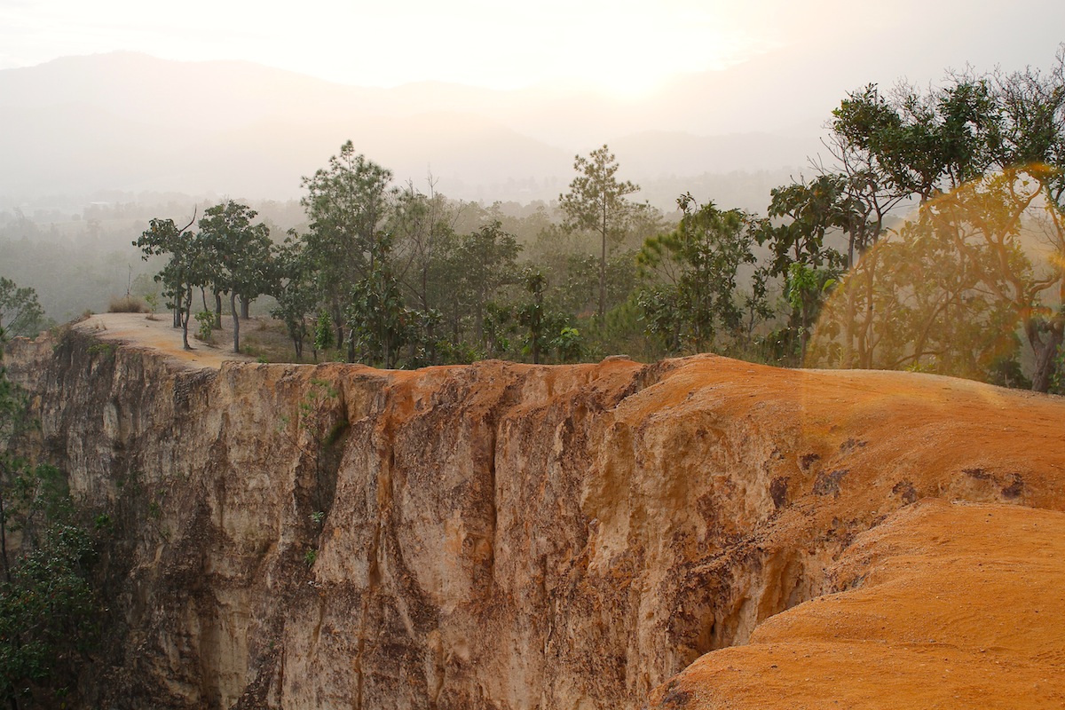 canyon pai thailand sonnenuntergang