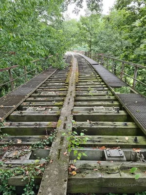 eisenbahnviadukt wanderung ins tiefental königsbrück