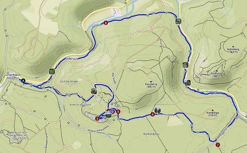 wanderung kuhstall flößersteig kirnitzschtal sächsische schweiz