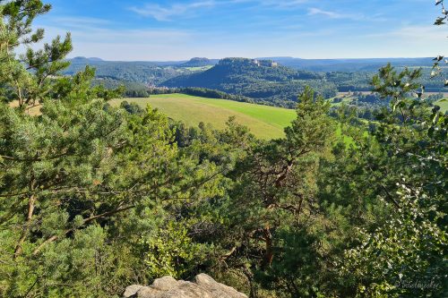 aussicht wanderung großer und kleiner bärenstein sächsische schweiz