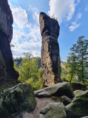 wanderung frienstein idagrotte sächsische schweiz