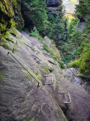 wolfsschlucht sächsische schweiz