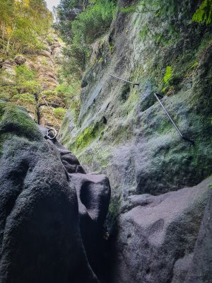 wolfsschlucht sächsische schweiz wanderung