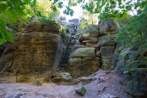 wanderung großer und kleiner bärenstein sächsische schweiz