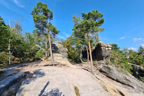 rundweg affensteine wanderung sächsische schweiz elbsandsteingebirge