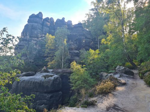 affensteine panoramaweg sächsische schweiz elbsandsteingebirge