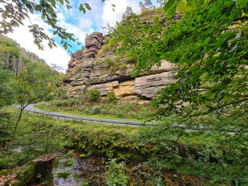 flößersteig im kirnitzschtal wanderung sächsische schweiz