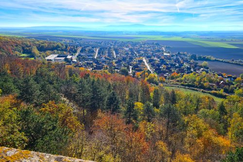 aussicht vom bismarckturm elm