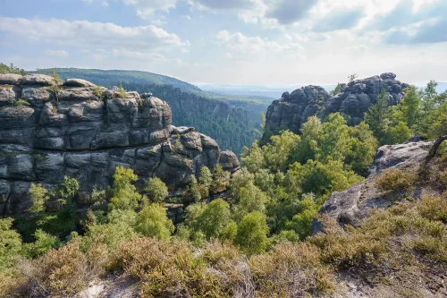 wanderung carolafelsen und idagrotte am frienstein saechsische schweiz