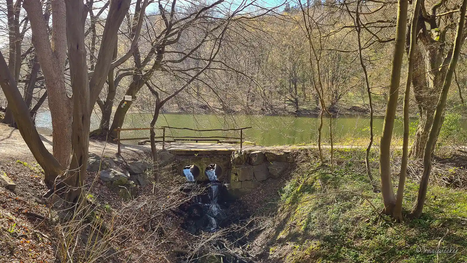 Schöner Rundweg vom Kloster Michaelstein um die Teiche