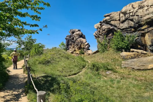 wanderung entlang der teufelsmauer im harz