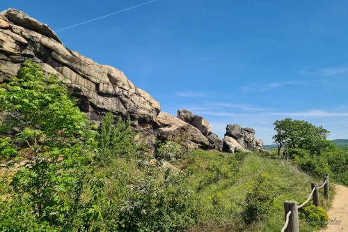 wanderung entlang der teufelsmauer im harz