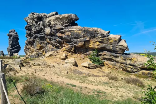 teufelsmauer im harz rundwanderung timmenrode