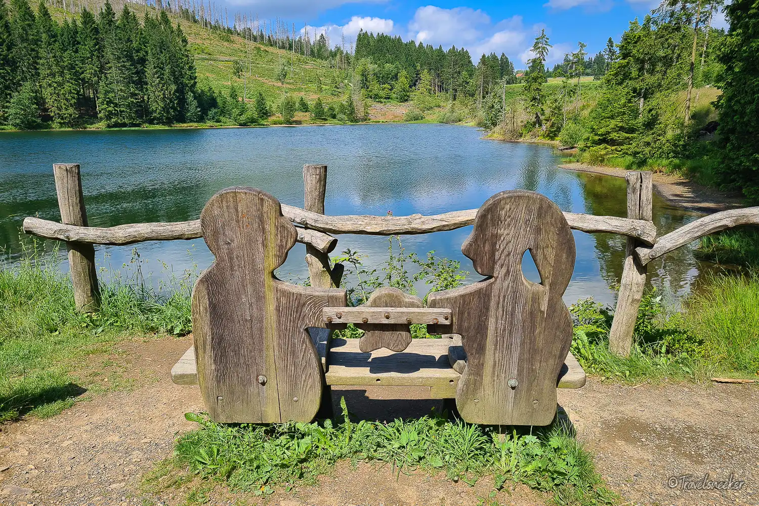 Wanderung Liebesbankweg – Grumbracher Teiche im Harz